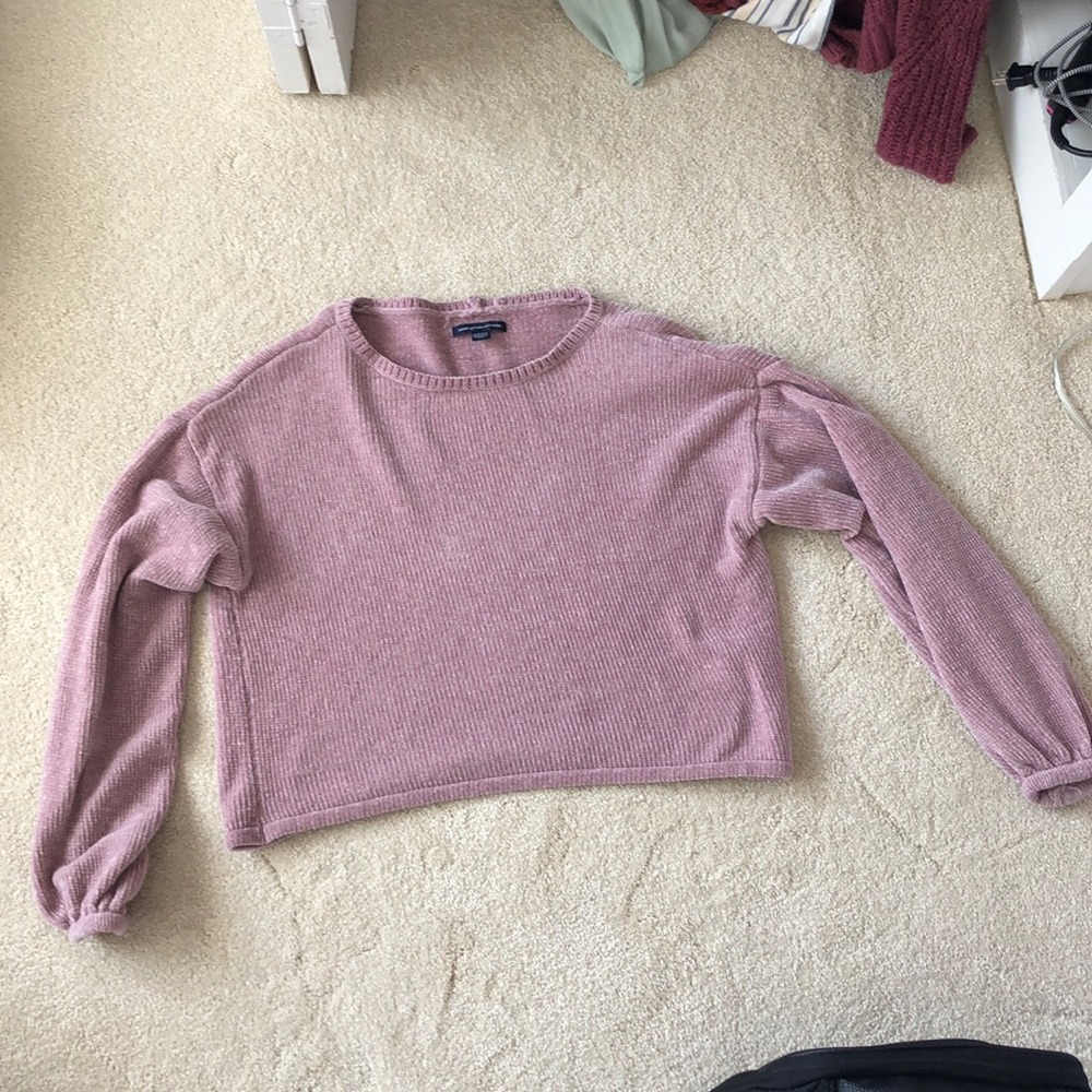 American Eagle Cropped Sweater